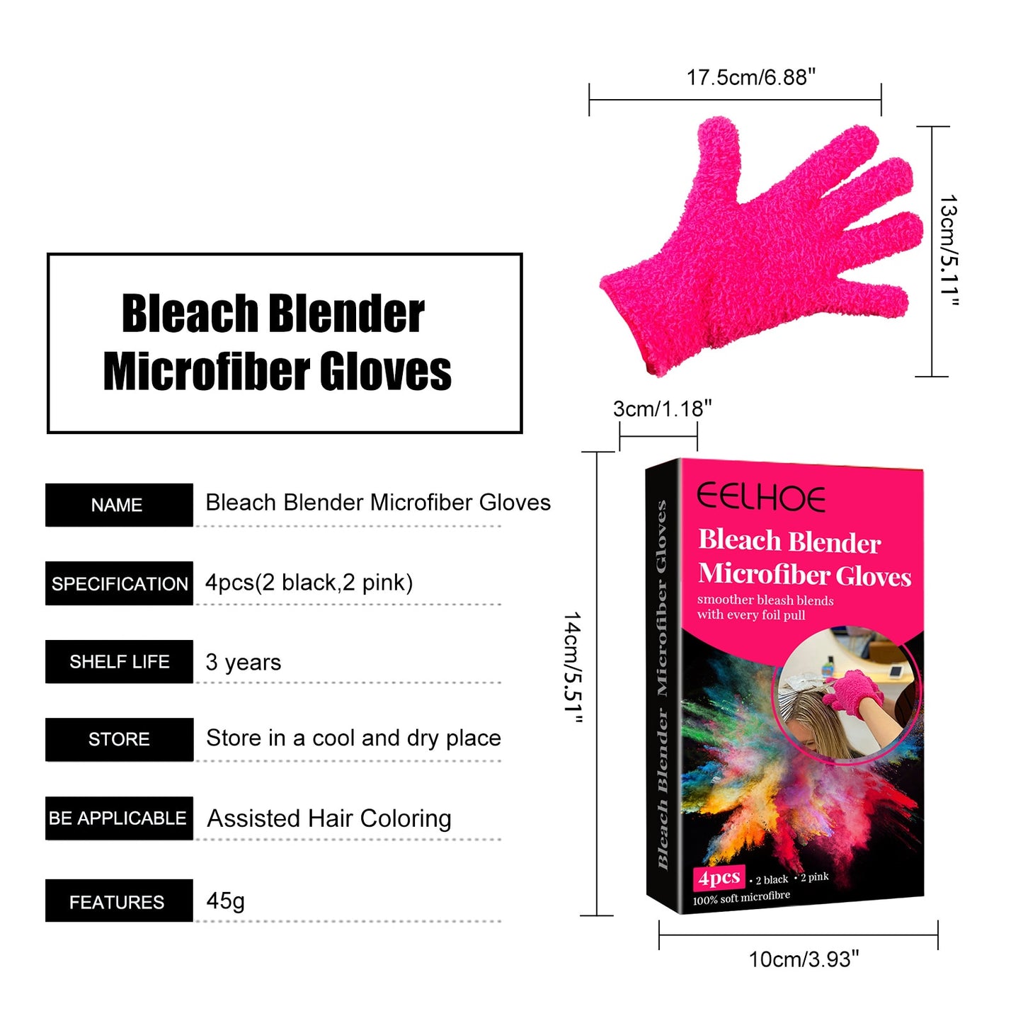 Re-useable Hair Dye Gloves